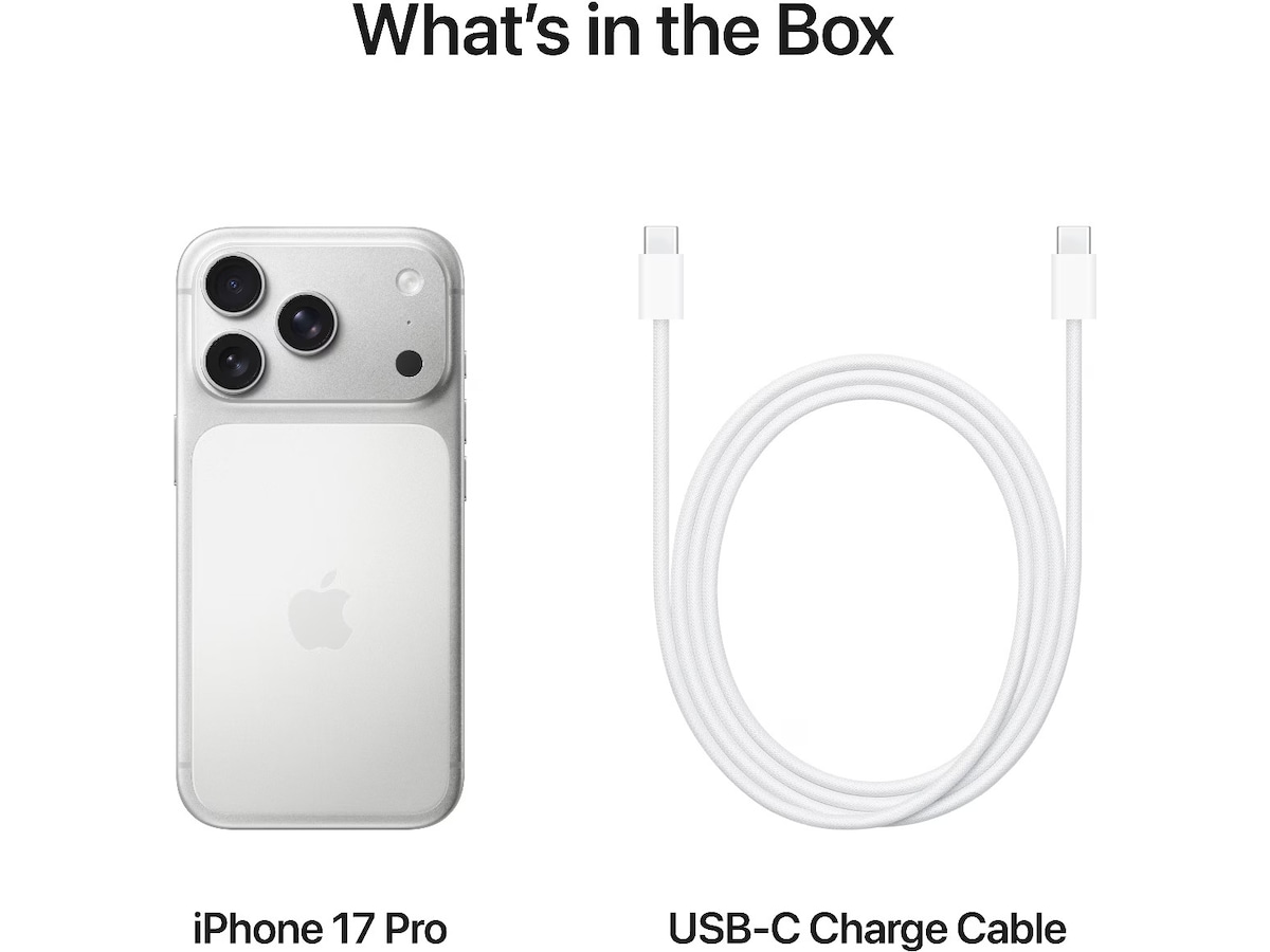 iPhone 17 Pro 1 TB (silver) Mobiltelefoner