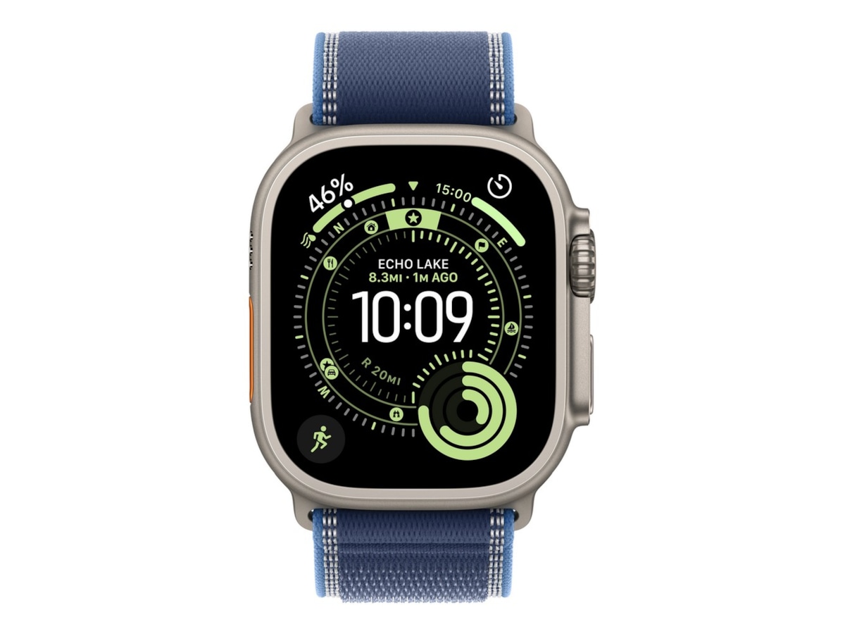 Apple Watch Ultra 3 49mm GPS + LTE Titan (naturlig) Smartwatches