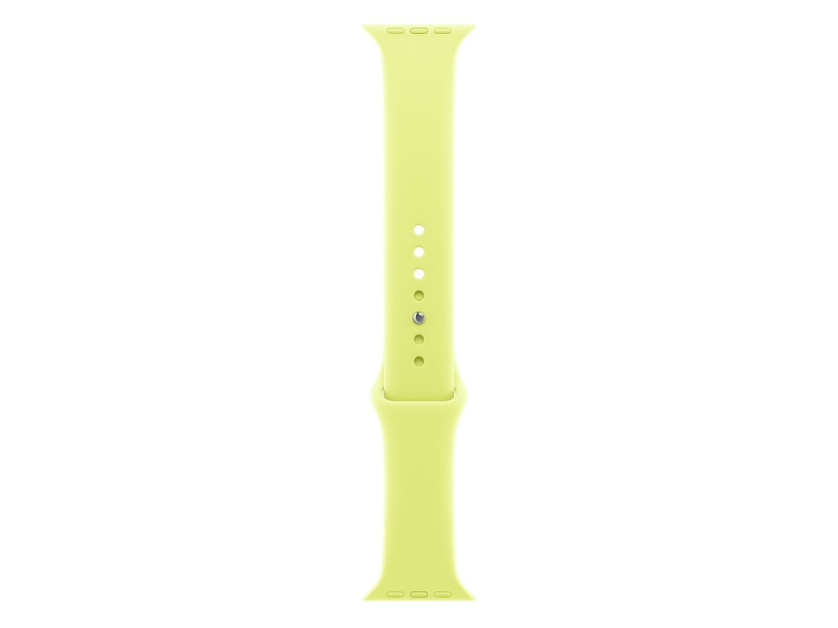 Apple Watch 46mm Sport Band (neon yellow) Armband