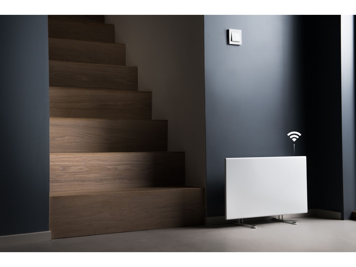 Adax Neo WiFi Panelovn 600W (vit) 2-pack Panelelement