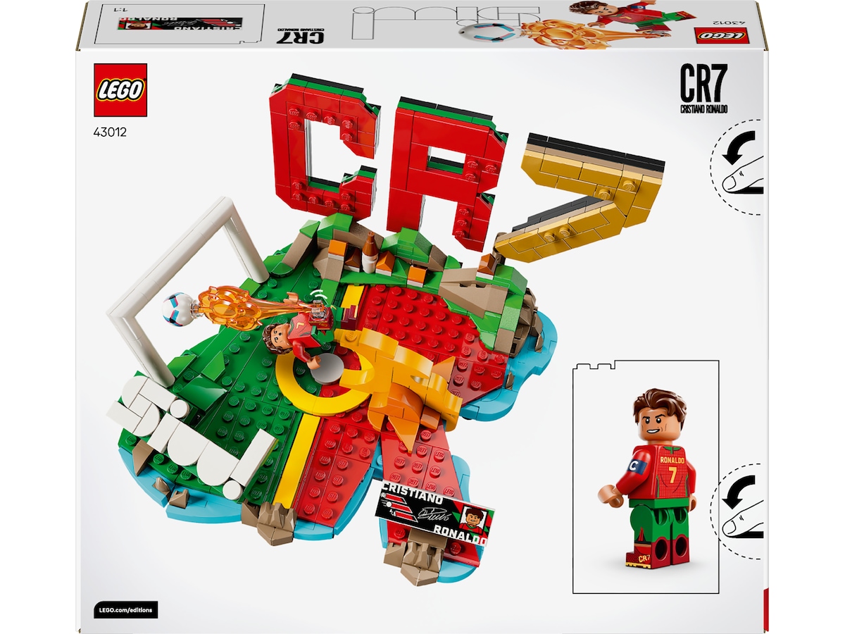 LEGO Editions Sports Cristiano Ronaldo fotbollshöjdpunkter 43012 LEGO