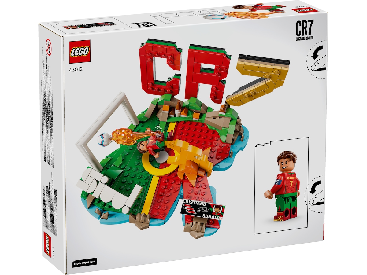 LEGO Editions Sports Cristiano Ronaldo fotbollshöjdpunkter 43012 LEGO