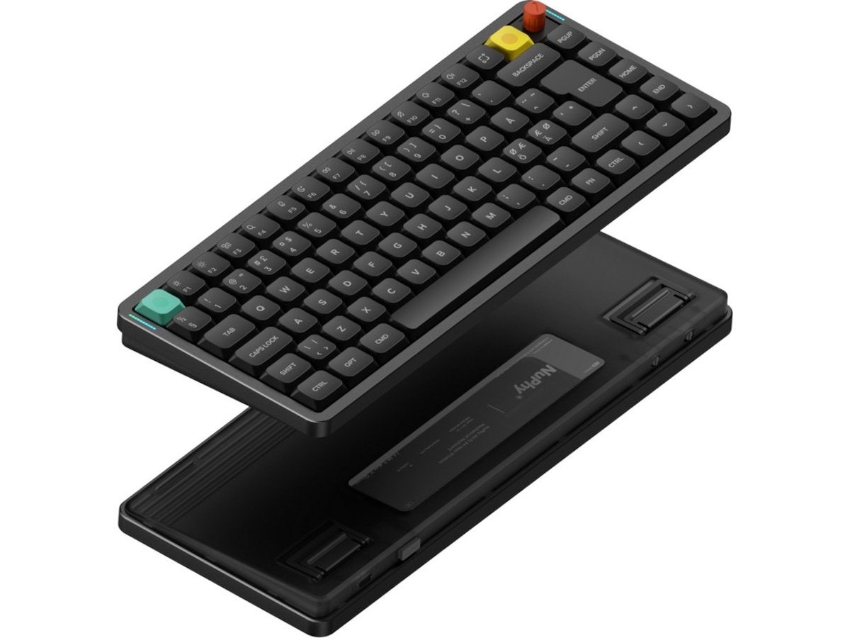 NuPhy Air75 V3 trådlöst gamingtangentbord (nebula black / blush nano) Gamingtangentbord