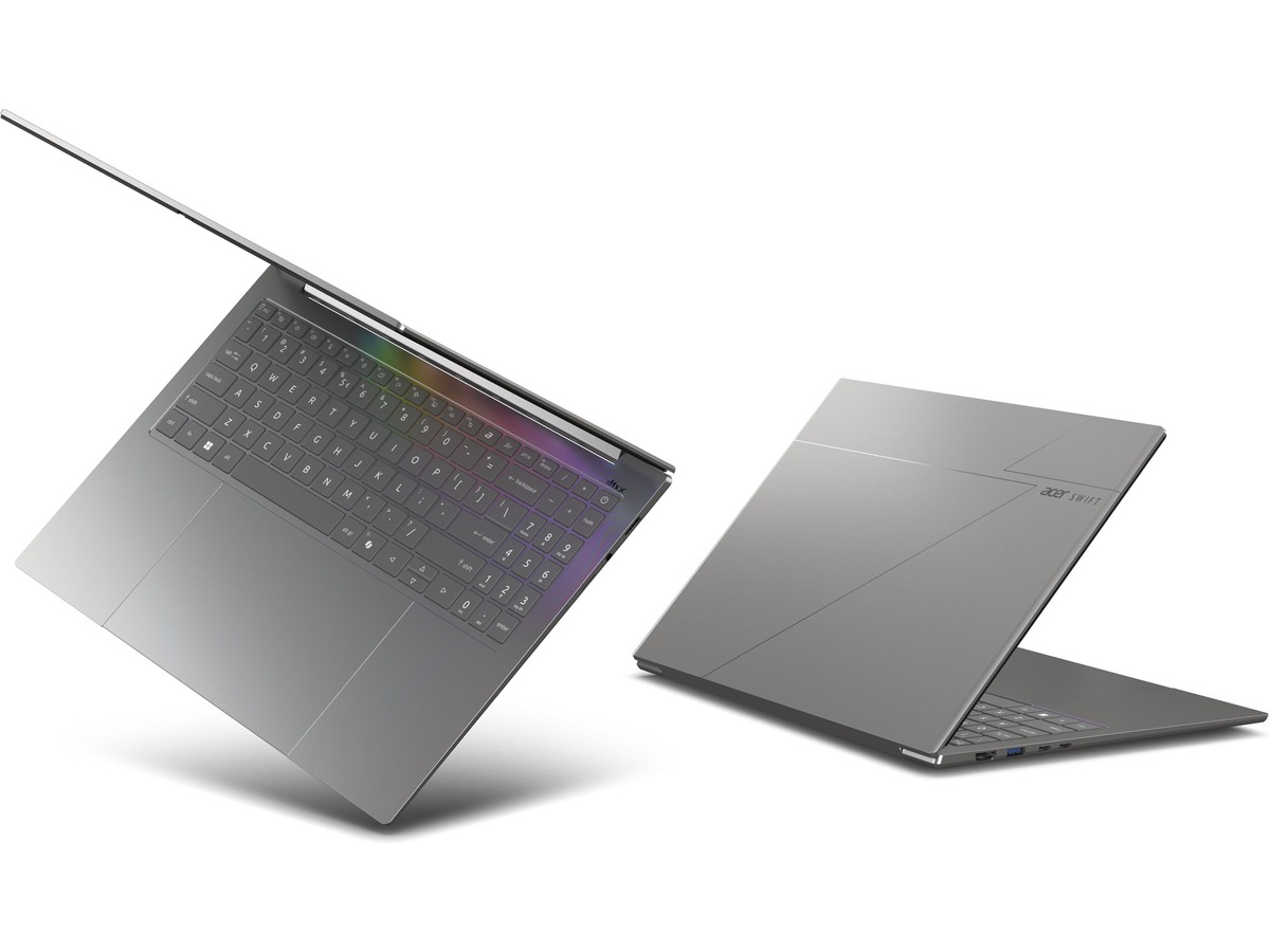 Acer Swift 16 AI SF16-71T 16" WQXGA OLED Touch Copilot+ PC Datorer - Bärbara / laptop
