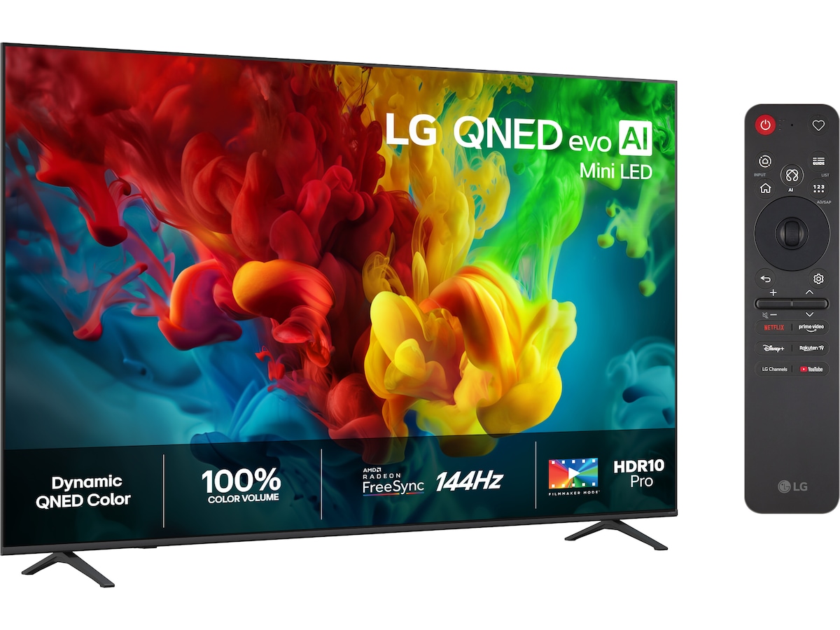 LG 85'' QNED 82B6A MiniLED 4K TV (2026) Över 80 tums TV