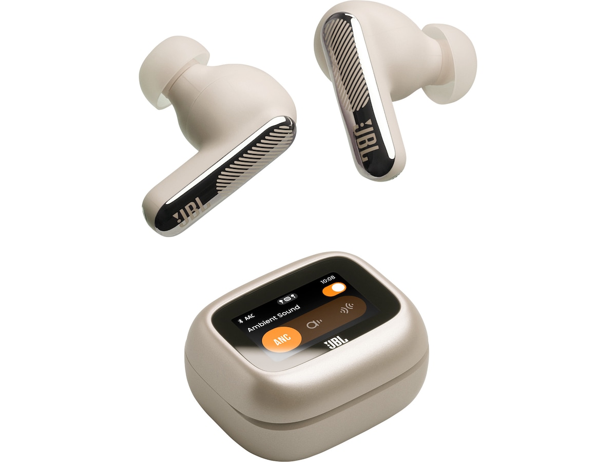 JBL Live Beam 4 trådlösa öronproppar (champagne) In-ear hörlurar