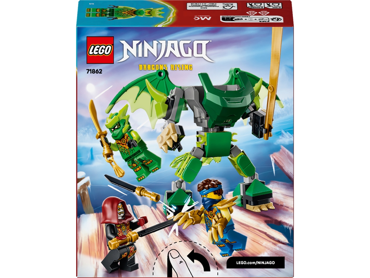 LEGO Ninjago Stridspaket med Lloyds dragrobot 71862 LEGO