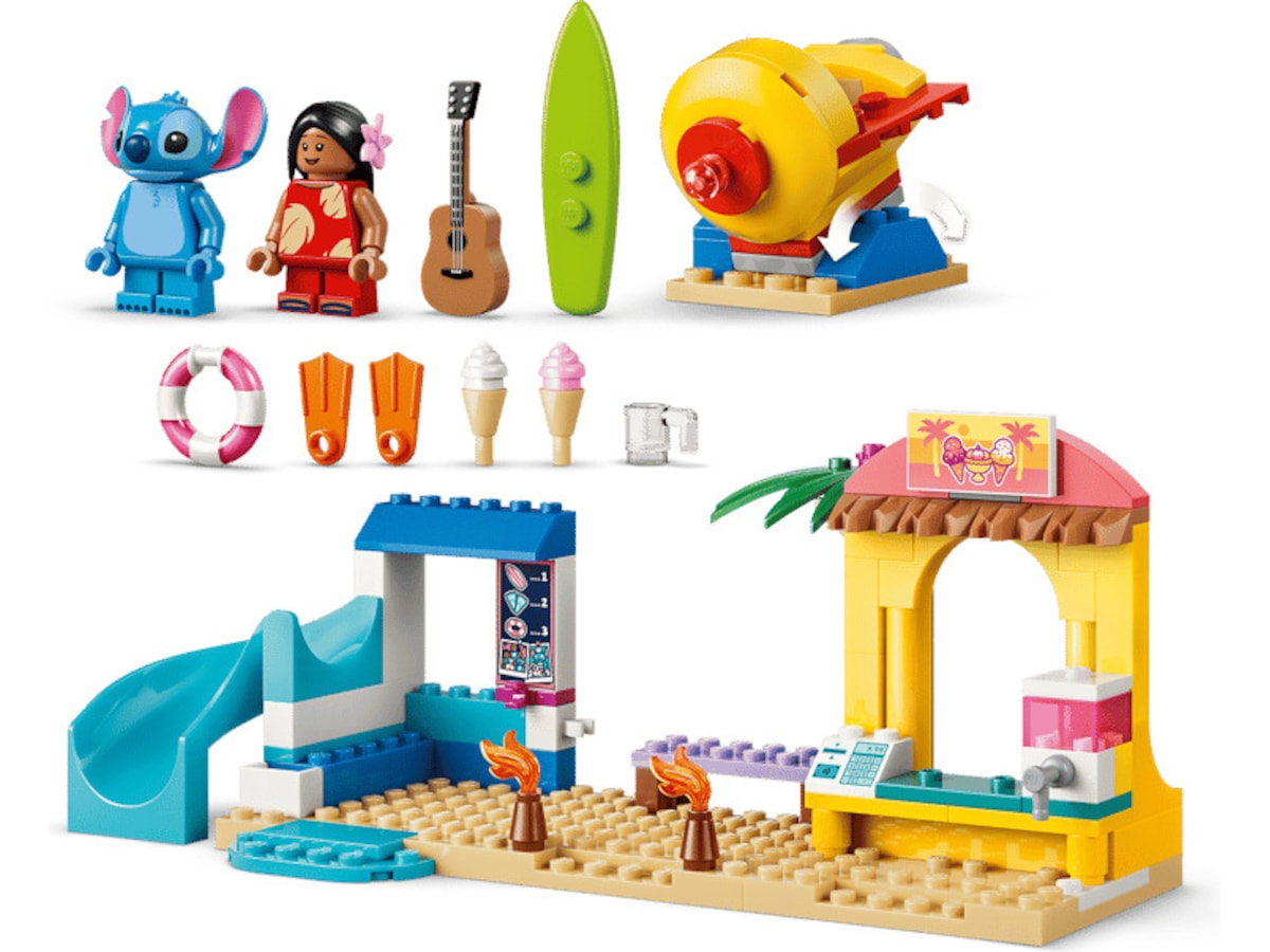 LEGO Disney Skoj på stranden med Lilo & Stitch 43280 LEGO