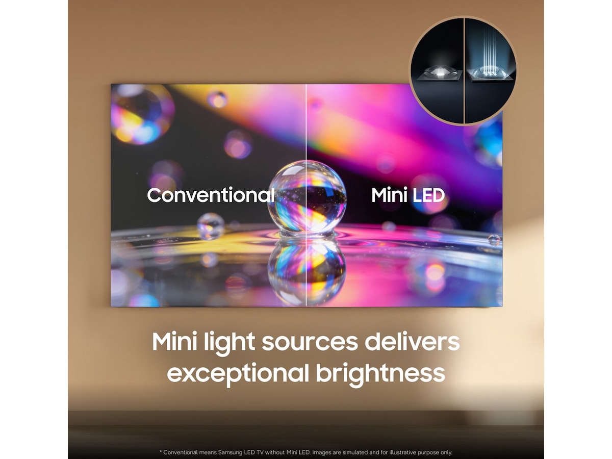 Samsung 55" M72H Mini LED 4K Smart-TV (2026) 50 - 59 tums TV