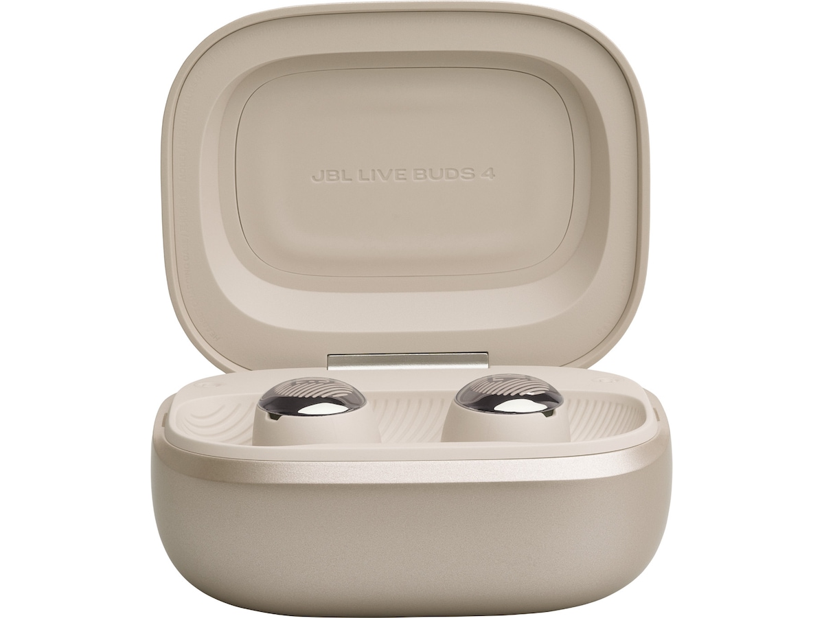 JBL LIVE BUDS 4 trådlösa öronproppar med ANC (champagne) In-ear hörlurar