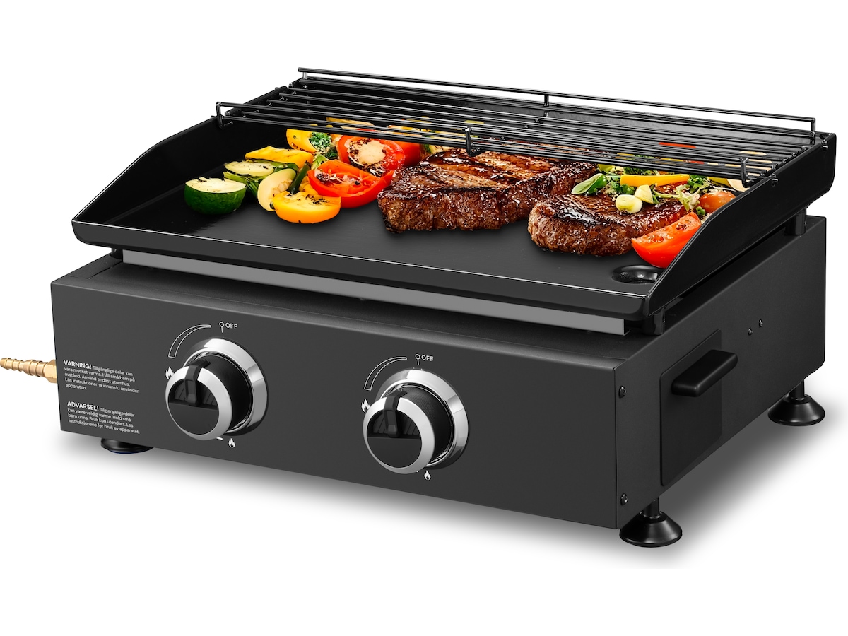 Austin and Barbeque AABQ Plancha 2 brännare bord Utomhusgrillar