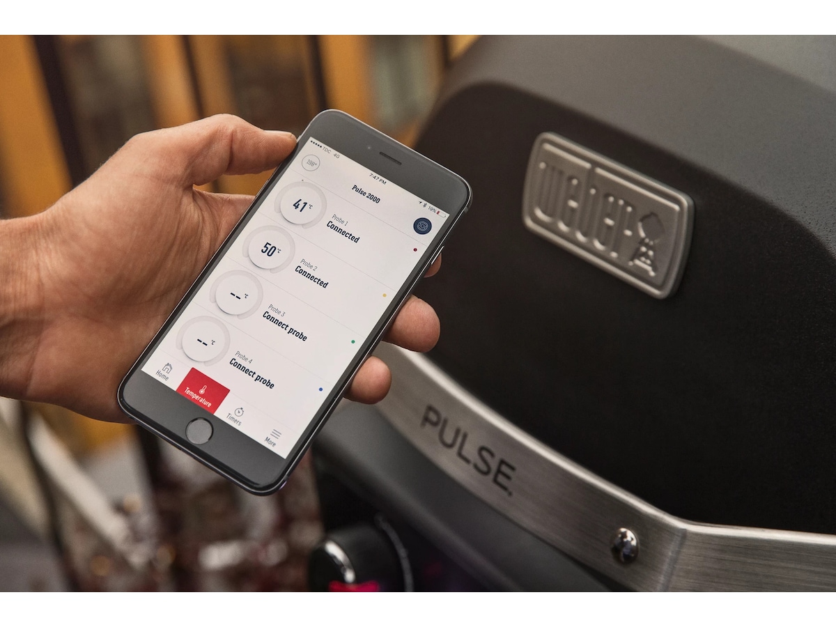 Weber Pulse 1000 Elektrisk Bordgrill Utomhusgrillar