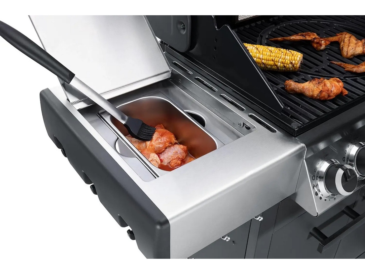Austin and Barbeque Gasolgrill med flera brännare och funktioner Utomhusgrillar