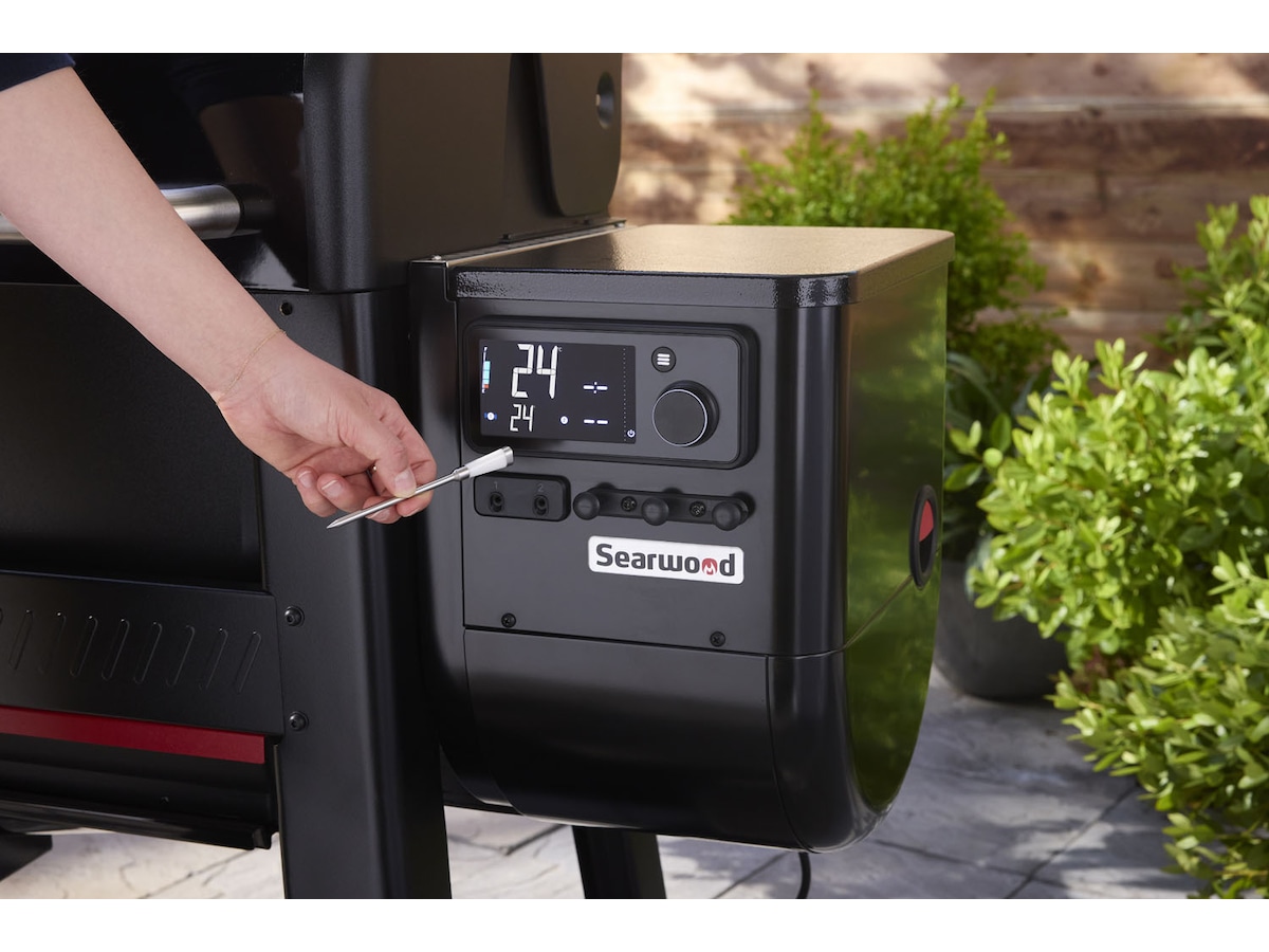 Weber Smart Trådlöst Köttermometer och Laddare Grillverktyg och tillbehörssats