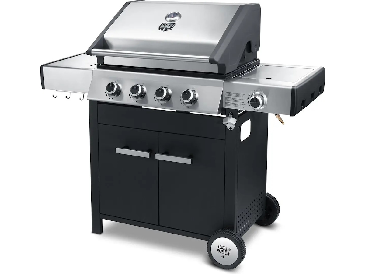 Austin and Barbeque AABQ Classic 4+1B gasolgrill Utomhusgrillar