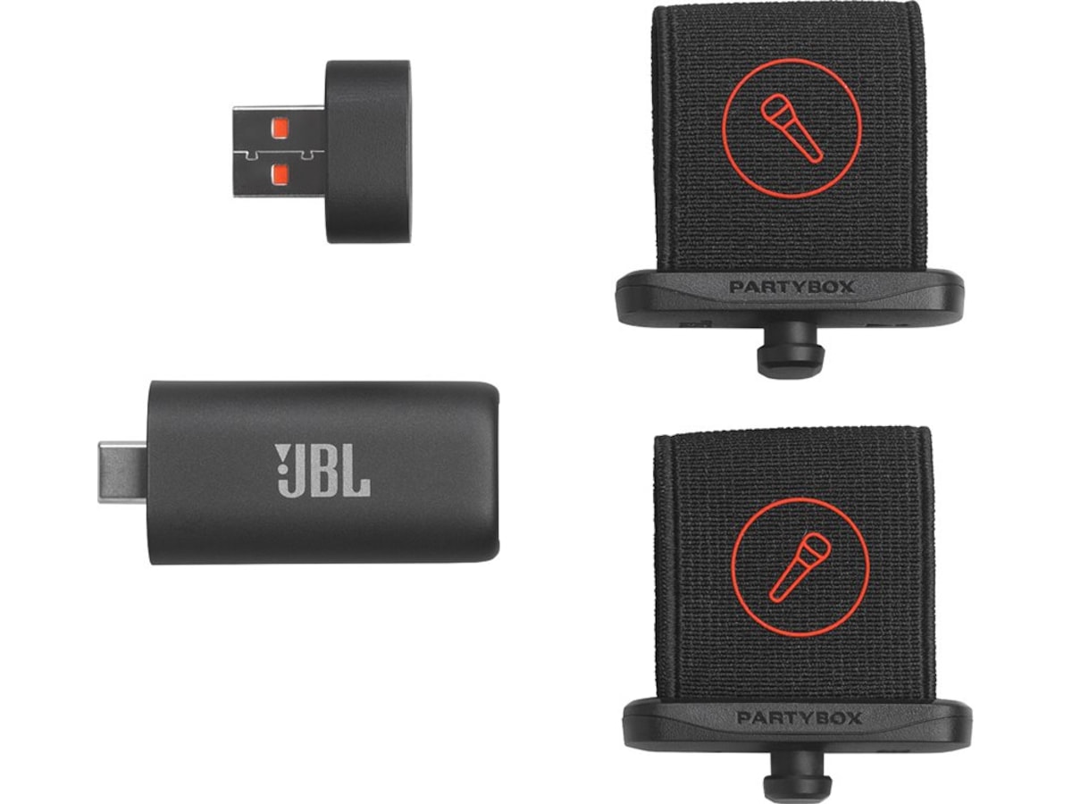JBL Easysing Mics Karaoke-mikrofon x2 Kameramikrofon