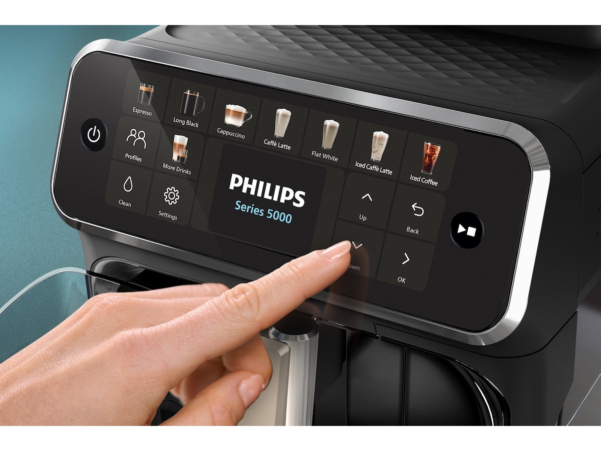 Philips helautomatisk espressomaskin 5500 Series LatteGo Espressomaskiner