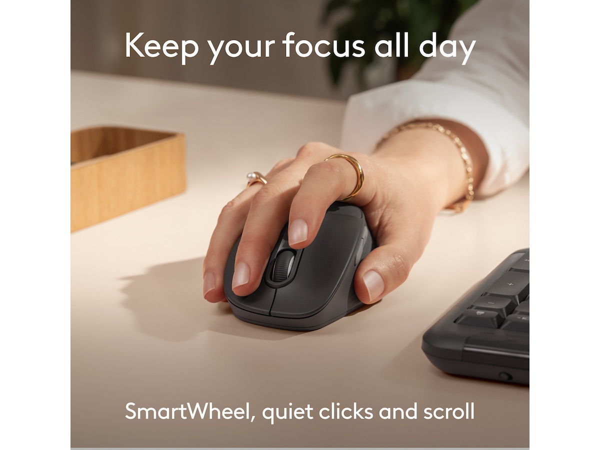 Logitech Signature Comfort M850 L trådlös mus Mus