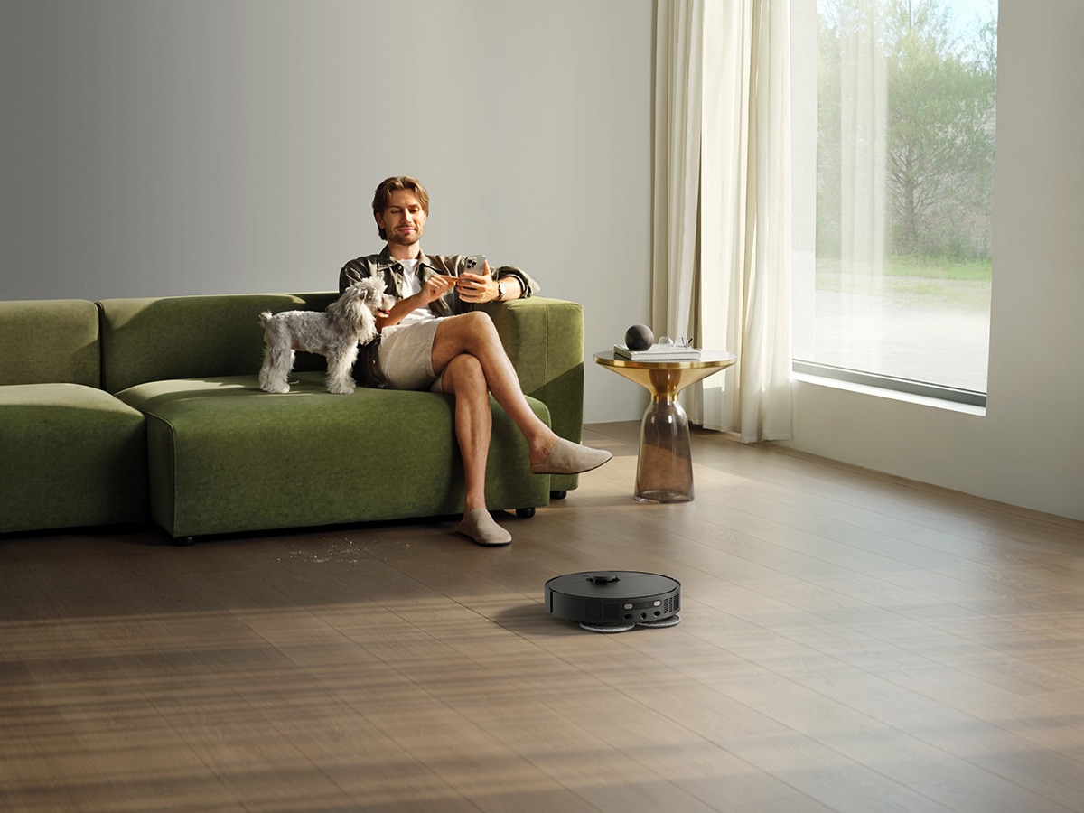 Dreame Robotic Vacuum L50 Ultra AE-svart Robotdammsugare