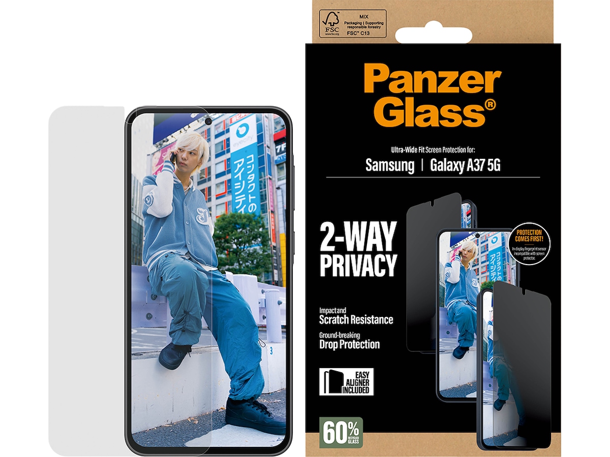 PanzerGlass Galaxy A37 5G Privacy Skärmskydd Skärmskydd