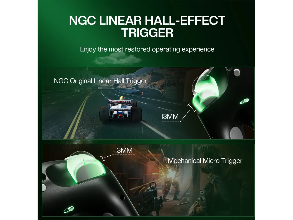 NYXI Wizard 2 Joy-Pad (svart) Tillbehör