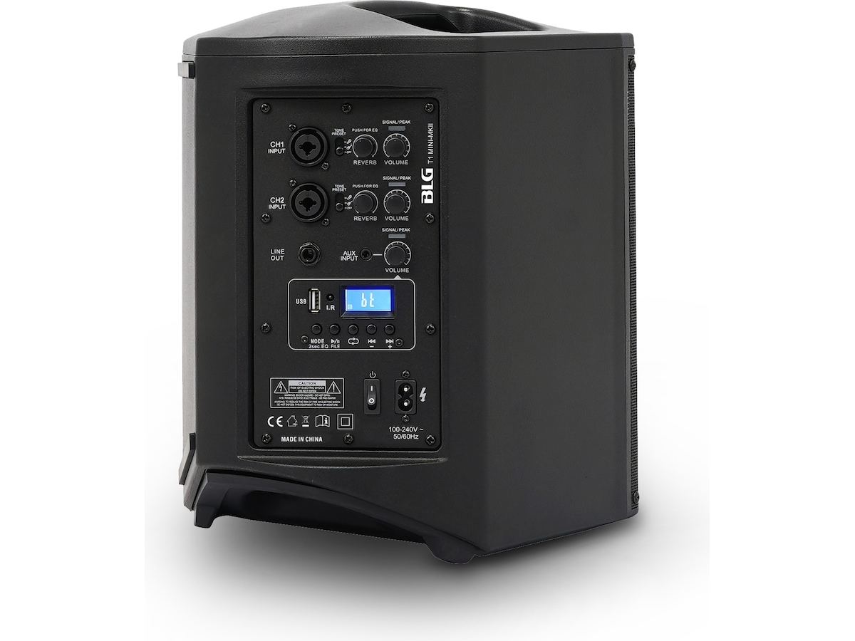 BLG 6,5" 100W aktiv högtalare med batteri Trådlös / Bluetooth högtalare