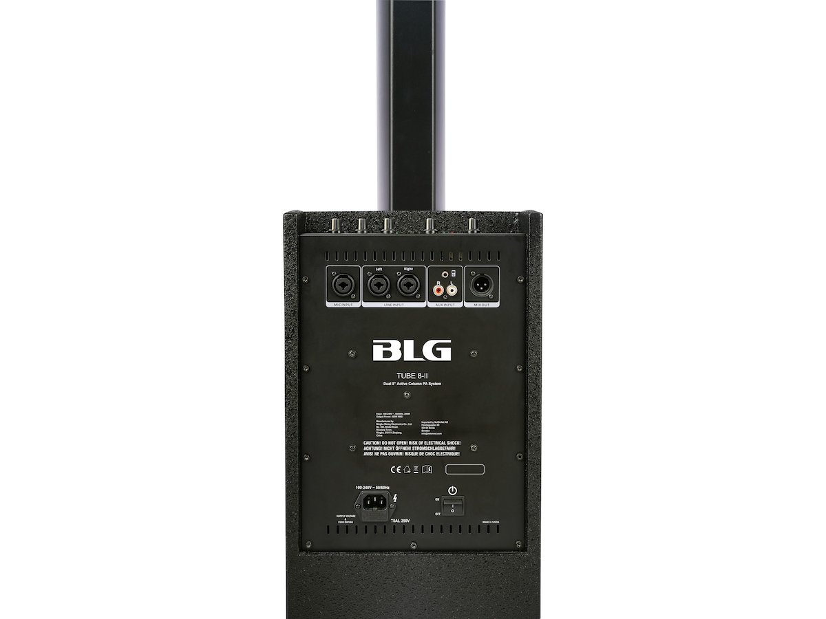 BLG Column PA-system 500W DSP Stereo Bluetooth Högtalare