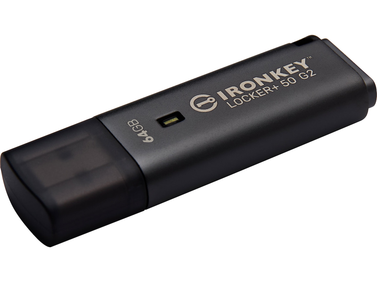 Kingston IronKey Locker+ 50 G2 USB-minne 64 GB USB-minnen