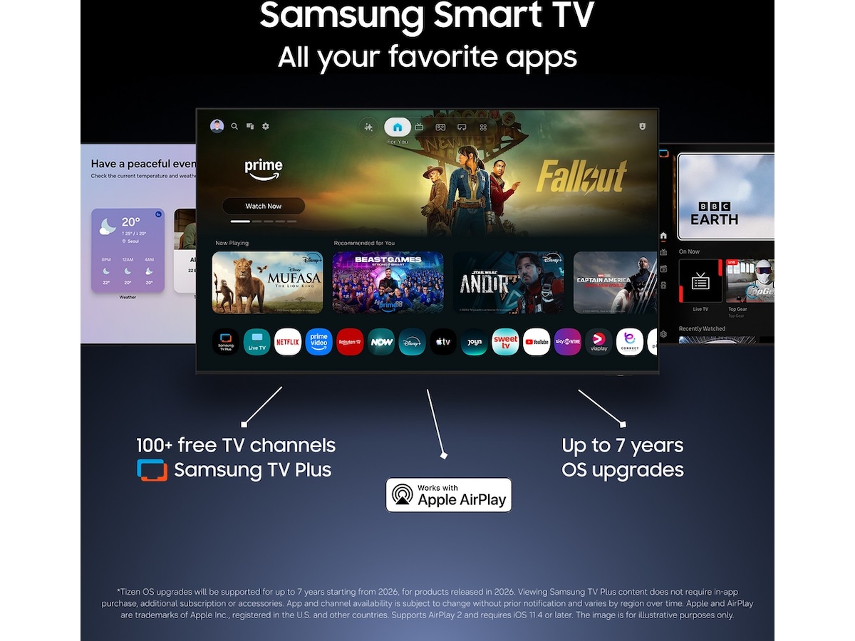 Samsung 83" S90H OLED 4K Smart-TV (2026) Över 80 tums TV