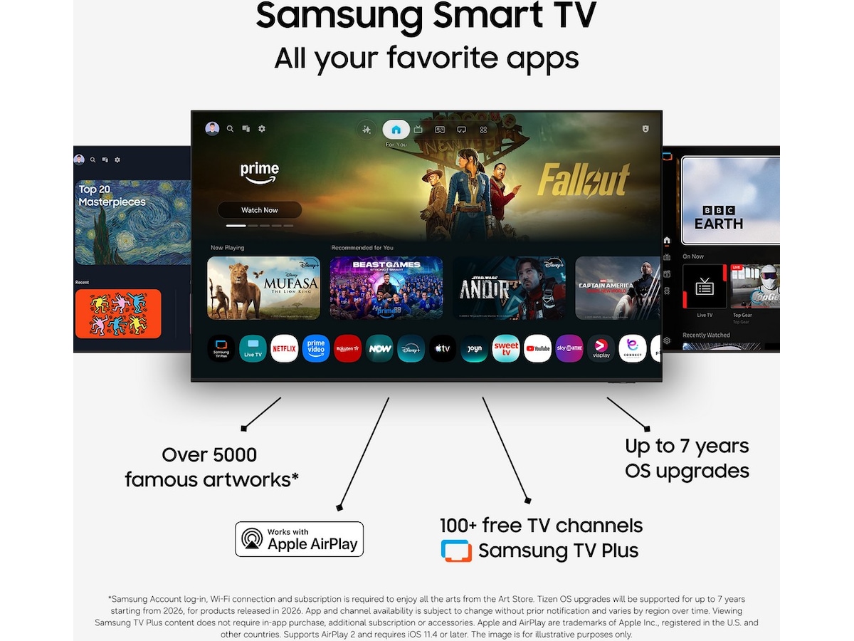 Samsung 55" The Frame Pro Neo QLED 4K Mini LED Smart-TV (2026) 50 - 59 tums TV