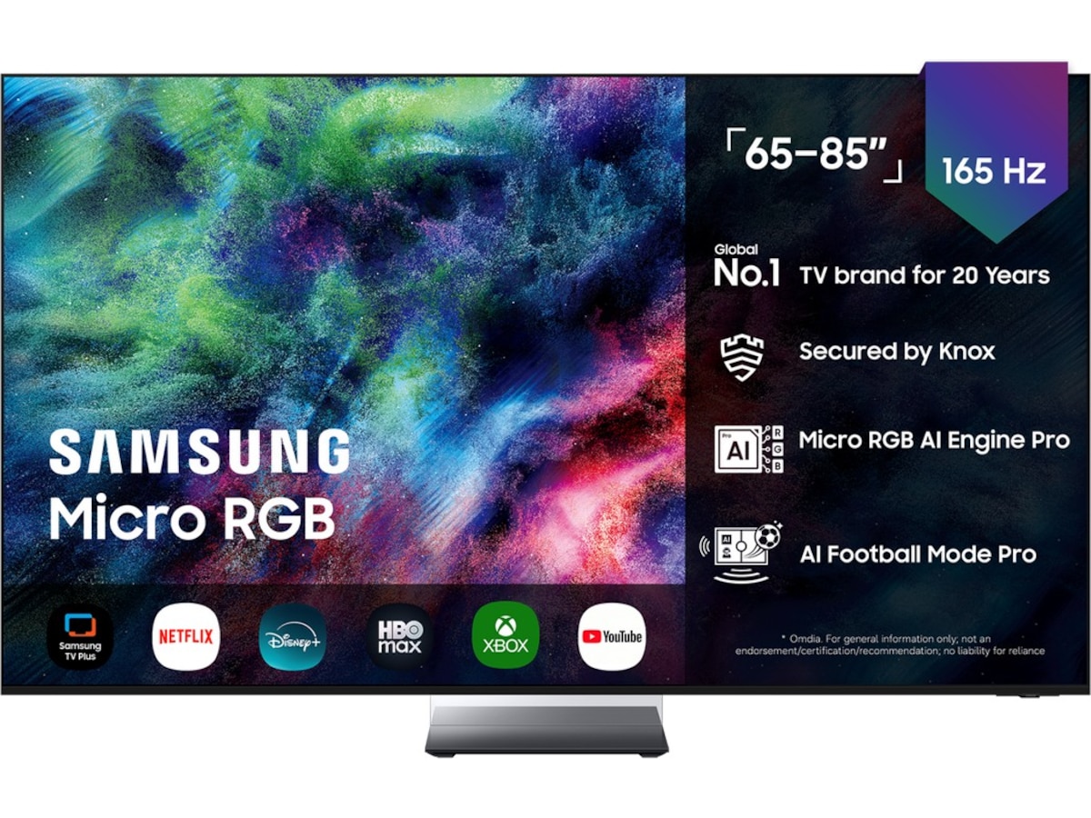 Samsung 65" R95H Micro RGB 4K Smart-TV (2026) 60 - 69 tums TV