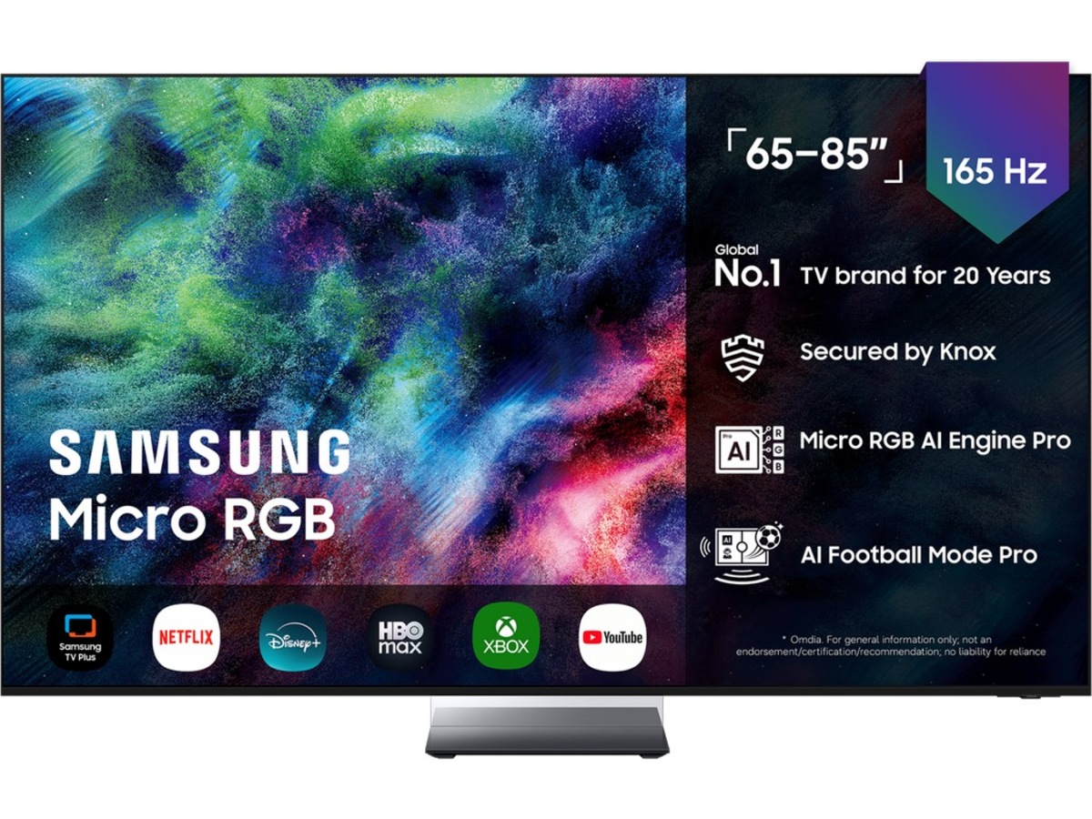 Samsung 85" R95H Micro RGB 4K Smart-TV (2026) Över 80 tums TV