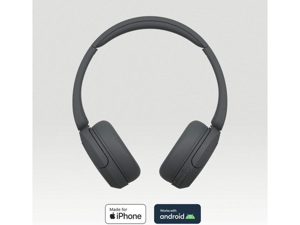 Sony WH-1000XM6 trådlösa hörlurar, over-ear (svart) + Sony WH-CH520 Hörlurar