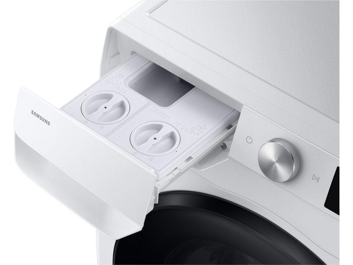 Samsung WD90DG6B85BEU3 Tvätt/tork AI Wash 9 kg (vit) Kombinerad tvättmaskin och torktumlare
