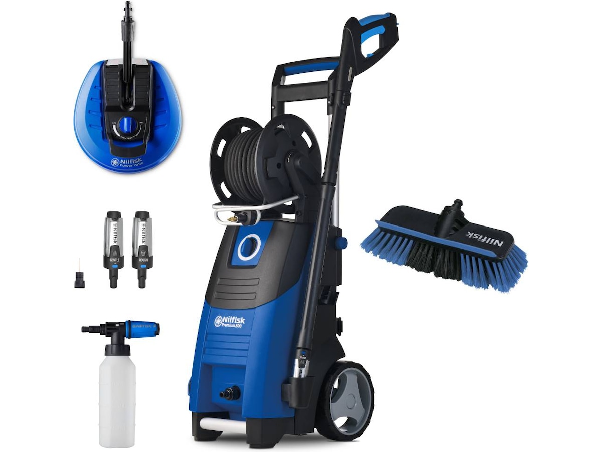 Nilfisk Premium 200-15 högtryckstvätt + Autobrush Högtryckstvättar
