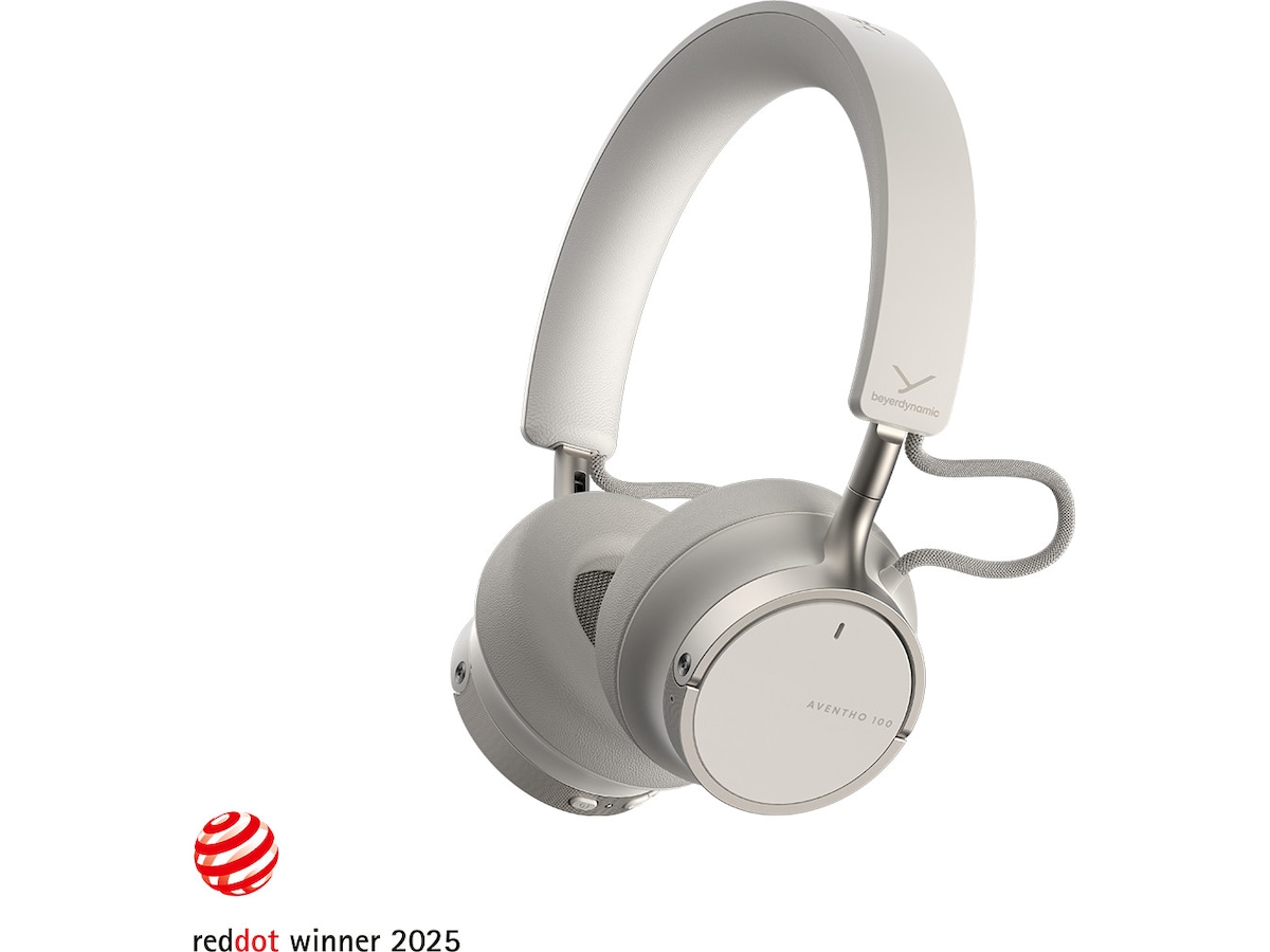 beyerdynamic Aventho 100 trådlösa hörlurar, On-Ear (cream) Hörlurar