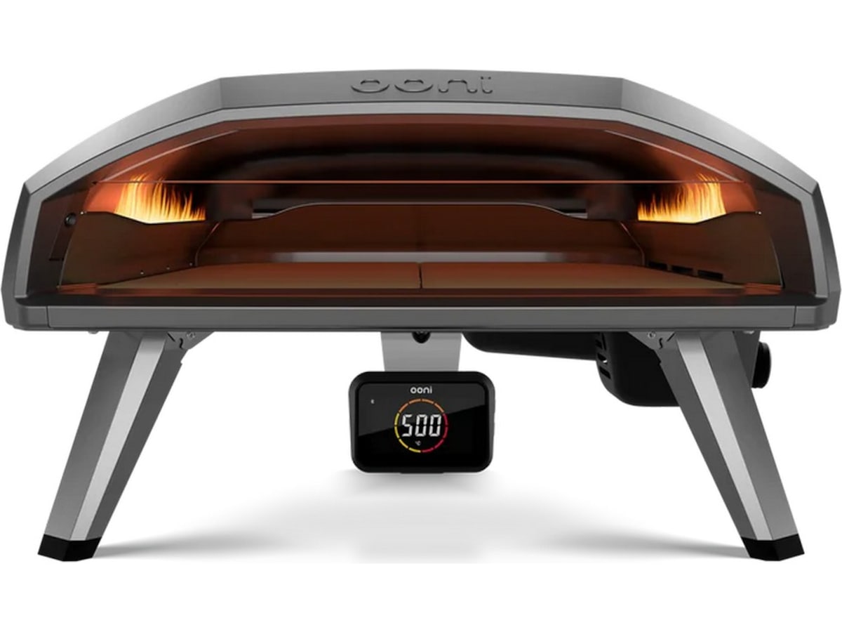 Ooni Koda 2 Pro 30mBar pizzaugn (svart) + termometer Pizzaugnar