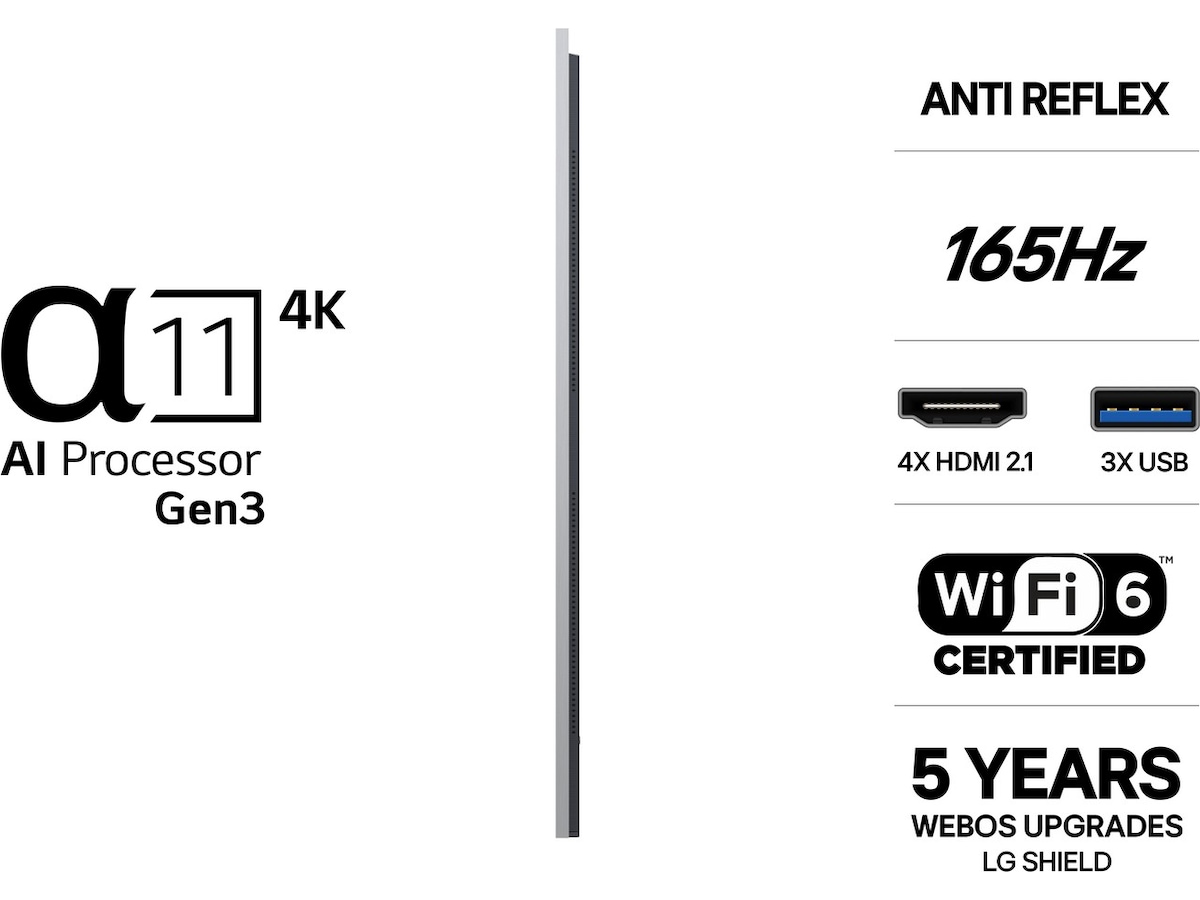 LG 83" G64 OLED evo 4K Smart TV (2026) Över 80 tums TV