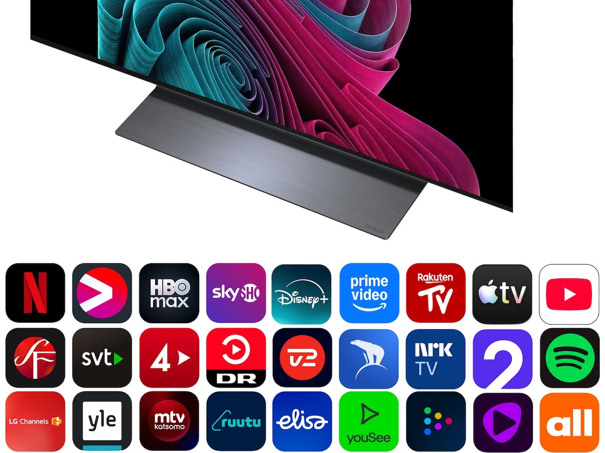 LG 65" C64 OLED evo 4K Smart TV (2026) 60 - 69 tums TV