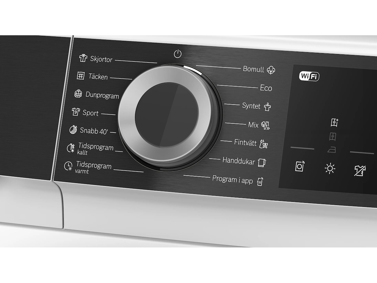 Bosch WQK2420LSN Serie 6 Torktumlare 9 kg (vit) Torktumlare