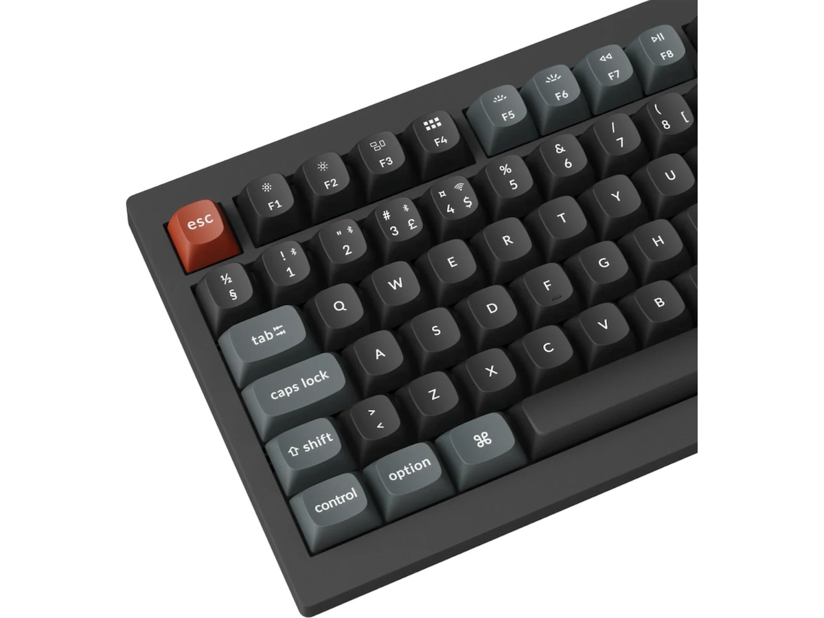 Keychron V1 Ultra 75% 8K Red Trådlöst Gamingtangentbord Gamingtangentbord
