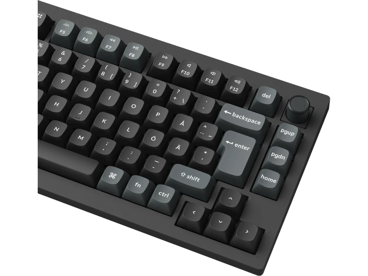 Keychron V1 Ultra 75% 8K Red Trådlöst Gamingtangentbord Gamingtangentbord