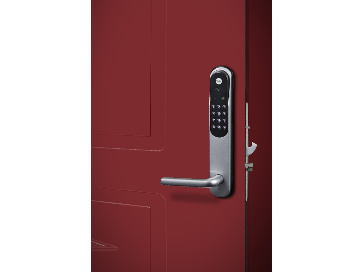 Yale Doorman Classic Home (silver) + bridge Elektroniskt dörrlås