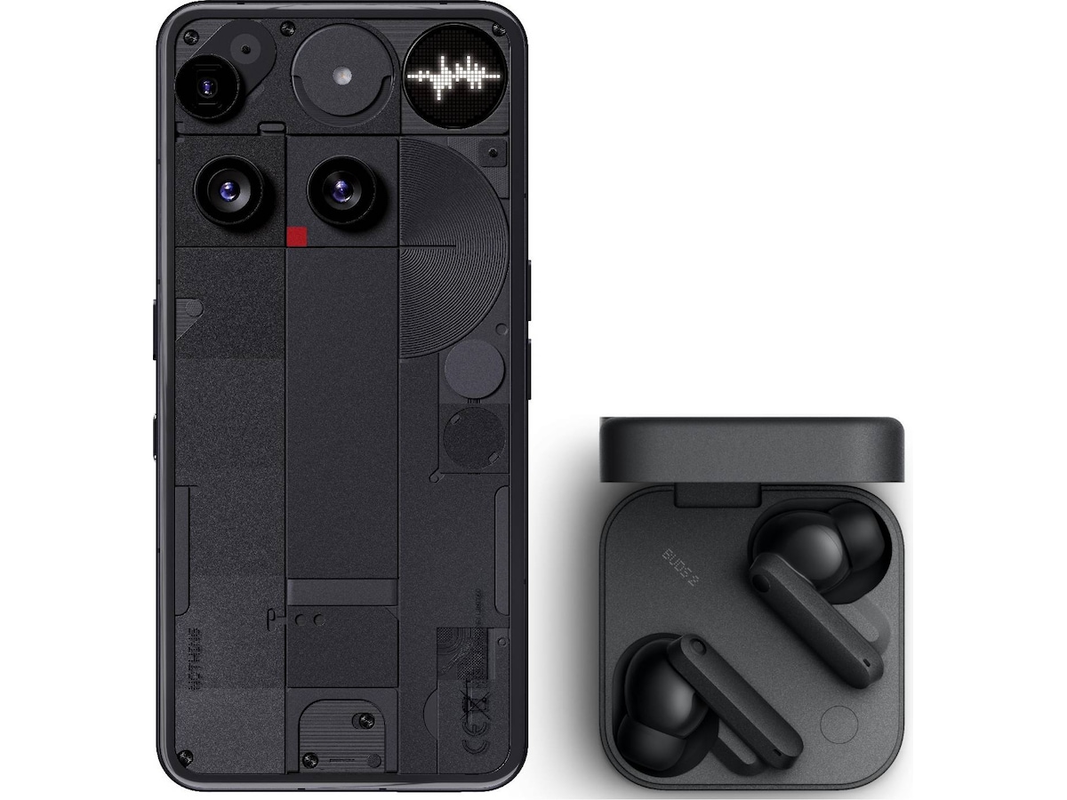 Nothing Phone (3) 256GB (svart) Mobiltelefoner