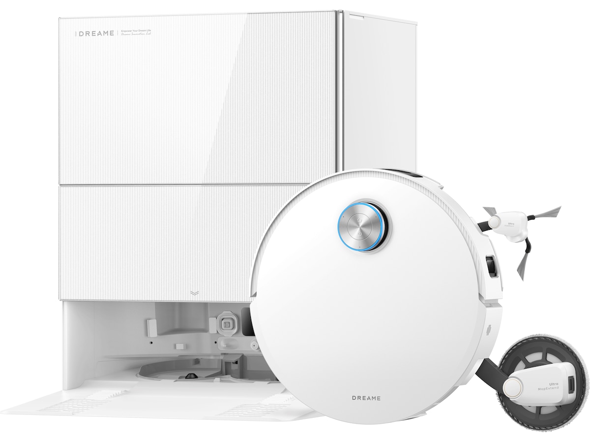 Dreame X60 Pro Ultra Complete robotdammsugare - Vit Robotgräsklippare