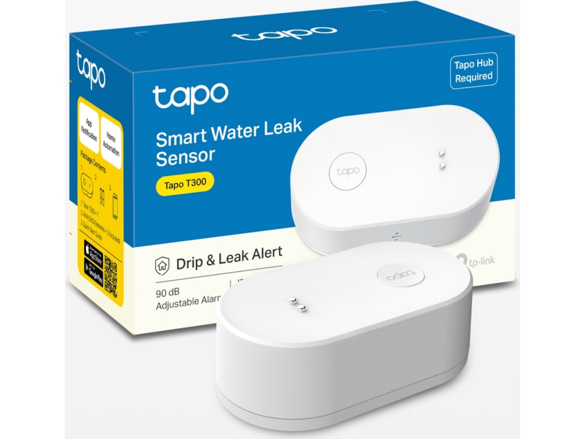 TP-Link Tapo T300 Smart vattenläckagesensor Sensorer