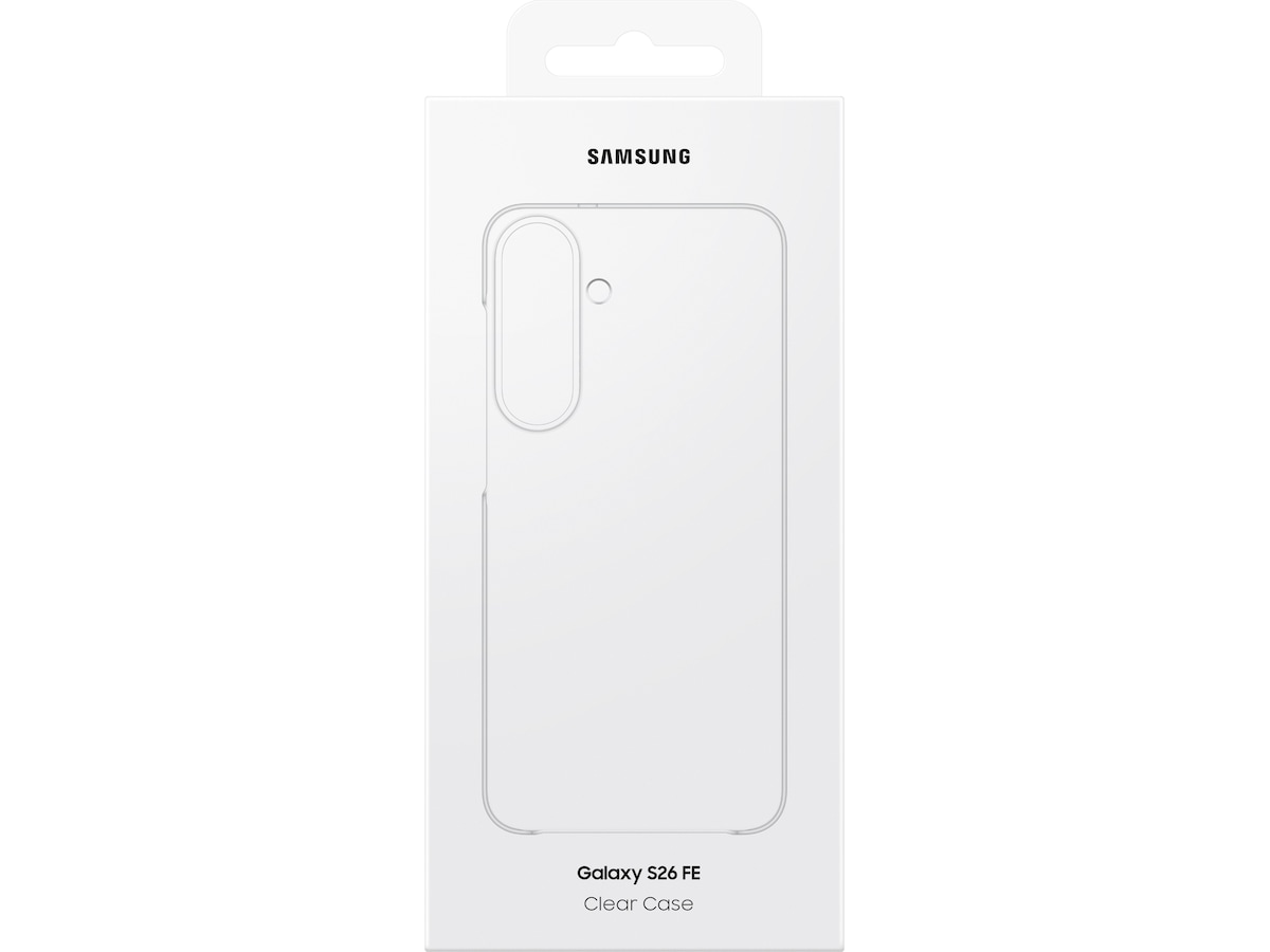 Samsung Galaxy S26 FE Clear Case (genomskinligt) Skydd