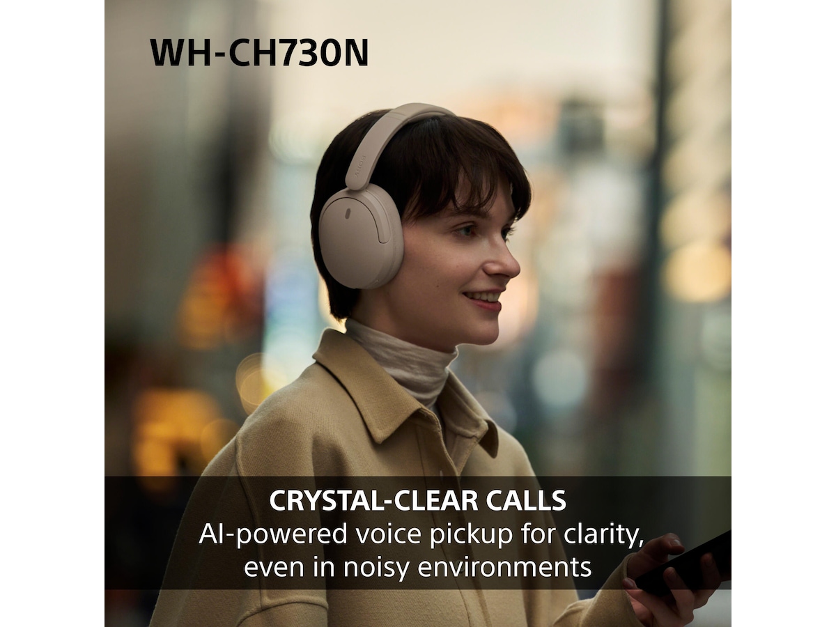 Sony WH-CH730N trådlösa brusreducerande hörlurar (svart) Hörlurar