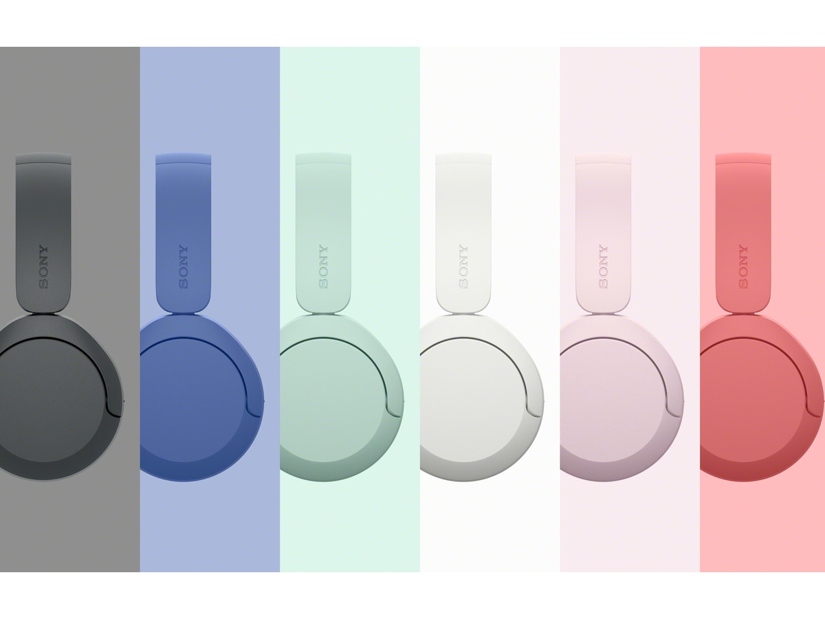 Sony WH-CH530 trådlösa Bluetooth-hörlurar (rosa) Hörlurar