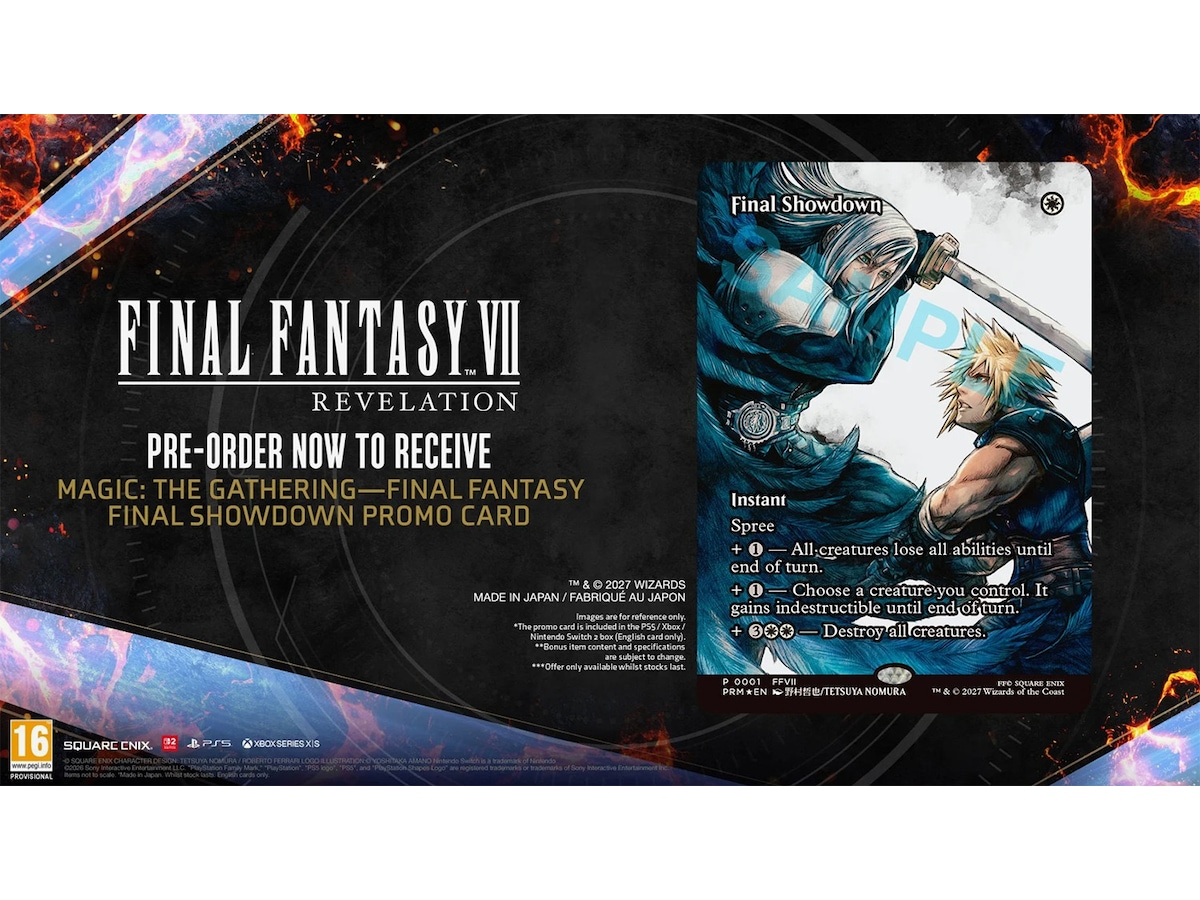 Final Fantasy VII Revelation Magic Ed PS5 Spel till Playstation 5